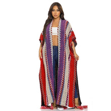 Load image into Gallery viewer, The Yoshi Ming Kimono Tassel Cardigan
