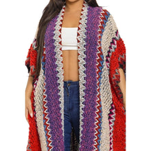Load image into Gallery viewer, The Yoshi Ming Kimono Tassel Cardigan
