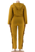Load image into Gallery viewer, Plus Size Metallic Fringe Set
