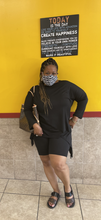 Load image into Gallery viewer, "Miss Sassy" Black Short Set
