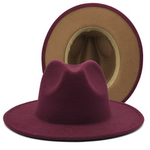 Load image into Gallery viewer, Women Double-Sided Fedora Hat
