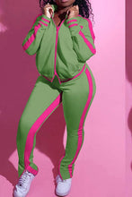 Load image into Gallery viewer, "Miss Cutie" Cold Shoulder Track Suit
