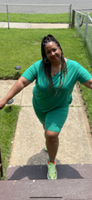 Load image into Gallery viewer, The Basic But Cute V-Neck Plus Short Set
