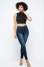 Load image into Gallery viewer, Mock Neck Sleeveless Crop Top
