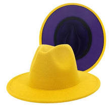 Load image into Gallery viewer, Women Double-Sided Fedora Hat

