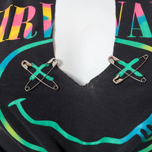 Load image into Gallery viewer, Split Front Nirvana Tassel Tee-Shirt
