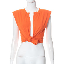 Load image into Gallery viewer, Padded Shoulder Top
