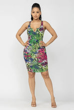 Load image into Gallery viewer, Plus Size Multi Animal Print Tank Dress
