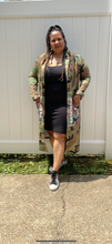 Load image into Gallery viewer, "The Sistah" Camo Long Plus Jacket
