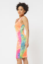 Load image into Gallery viewer, "Hello Sunshine" Tie Dye Tank Dress
