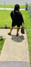 Load image into Gallery viewer, "Miss Sassy" Black Short Set

