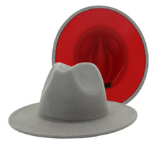 Load image into Gallery viewer, Women Double-Sided Fedora Hat
