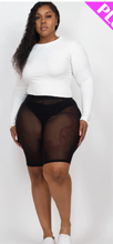 Load image into Gallery viewer, Mesh Plus Biker Shorts
